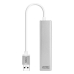 Konvertor USB 3.0 na Gigabit Ethernet NANOCABLE 10.03.0403 Stříbřitý