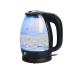 Vattenkokare Lafe CEG012.2 Svart Glas Plast 2200 W 1,7 L