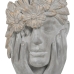 Подставка под цветочный горшок Серый Цемент Лицо 27 x 22 x 31 cm