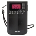 Rádio Transistor ELBE RF-93 AM/FM Preto