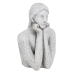 Busto Argilla Donna 35,5 x 27 x 55 cm