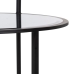 Pieni sivupöytä Musta Rauta Peili 59 x 59 x 67,5 cm