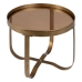 Small Side Table Copper Golden Crystal Iron 60,5 x 60,5 x 46 cm