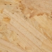 Stolik Czarny Naturalny Żelazo Drewno MDF 46 x 48 x 66 cm