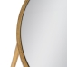 Petite Table d'Appoint Doré Fer Miroir 48,5 x 43,5 x 66 cm