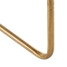Βοηθητικό Τραπεζάκι Χρυσό Σίδερο Καθρέφτης 48,5 x 43,5 x 66 cm