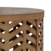 Malý postranný stolík Prírodná Železo Jedľové drevo Drevo MDF 39 x 39 x 51,5 cm