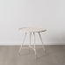 Malý postranný stolík Krém Železo 80 x 80 x 75 cm
