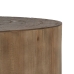 Centrālais galds Melns Dabisks Dzelzs Koks MDF 80 x 80 x 38,5 cm