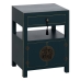 Noční stolek ORIENTE Modrý Dřevo MDF 50 x 40 x 66 cm
