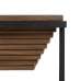 Konferenčný stolík Čierna Prírodná Železo Jedľové drevo 120 x 60 x 43,5 cm
