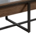 Centre Table Black Natural Iron Fir wood 120 x 60 x 43,5 cm