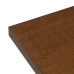Tisch Schwarz natürlich Holz MDF 60 x 60 x 75 cm