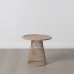Postranný stolík Béžová Železo Ratan 55 x 55 x 50 cm