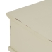 Stolik Nocny Biały Drewno świerkowe DMF 51 x 32 x 66 cm