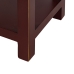 Ночной столик ORIENT Цвет кремовый древесина ели Деревянный MDF 45 x 30 x 66 cm
