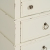 Mesa de Cabeceira Branco Madeira de abeto DMF 51 x 32 x 66 cm