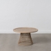 Centrinis stalas Rusvai gelsva Geležis Rotangas 70 x 70 x 39,5 cm