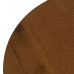 Стол Чёрный Натуральный Деревянный MDF 60 x 60 x 75 cm