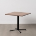Τραπέζι Μαύρο Φυσικό Ξύλο MDF 80 x 80 x 75 cm