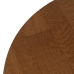 Tisch Schwarz natürlich Holz MDF 80 x 80 x 75 cm