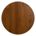 Tisch Schwarz natürlich Holz MDF 80 x 80 x 75 cm