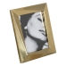 Photo frame Golden Stainless steel Crystal 23 x 28 cm