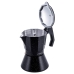 Italijanski Kuhalnik za Kavo Feel Maestro MR-1667-6 Črna Granit Aluminij 300 ml 6 Skodelice