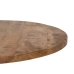 Table top Apskritas Rusvai gelsva Mango mediena 70 x 70 x 3 cm