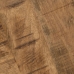 Piano da tavolo Beige Legno di mango 80 x 80 x 3 cm Rotondo Irregolare