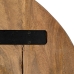 Τραπέζι Μπεζ Ξύλο από Μάνγκο 80 x 80 x 3 cm Στρόγγυλο Ακανόνιστο