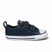 Children’s Casual Trainers Converse Chuck Taylor All Star Navy Blue Velcro