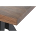 Jídelní stůl DKD Home Decor Přírodní Černý Kov 180 x 90 x 75 cm