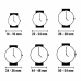 Relógio masculino Lorus RM321JX9 Preto Prateado
