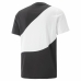 Heren-T-Shirt met Korte Mouwen Puma Powert Wit Zwart
