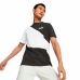 Heren-T-Shirt met Korte Mouwen Puma Powert Wit Zwart