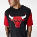 Tricou cu Mânecă Scurtă Bărbați New Era NBA Colour Insert Chicago Bulls Negru