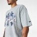 Camiseta de Manga Corta Hombre New Era MLB Arch Graphic New York Yankees Gris claro