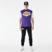Camisola de Manga Curta Homem New Era NBA Colour Insert LA Lakers Roxo