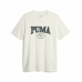 Ανδρική Μπλούζα με Κοντό Μανίκι Puma Squad Λευκό