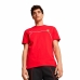 Kortærmet T-shirt til Mænd Puma Ferrari Race Rød