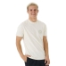 Men’s Short Sleeve T-Shirt Rip Curl Stapler White