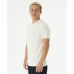 Men’s Short Sleeve T-Shirt Rip Curl Stapler White