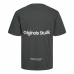 Kortærmet T-shirt til Mænd Jack & Jones Jorvesterbro Mørkegrå