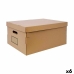 Кутия за Съхранение с Капак Confortime Картон 45 x 35 x 20 cm (6 броя)