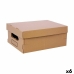 Aufbewahrungsbox mit Deckel Confortime Pappe 36,5 x 28,5 x 16,5 cm (6 Stück)