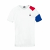 Pánske tričko s krátkym rukávom Le coq sportif Essentiels Nº1 Biela