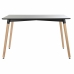 Dining Table DKD Home Decor Black Natural Wood Birch MDF Wood 120 x 80 x 74 cm