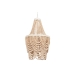 Stropna svjetiljka Home ESPRIT Bijela Smeđa Drvo Metal 25 W 40 x 40 x 70 cm