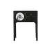 Sivupöytä DKD Home Decor Valkoinen Musta Kullattu Metalli Kuusi Puu MDF 63 x 28 x 83 cm